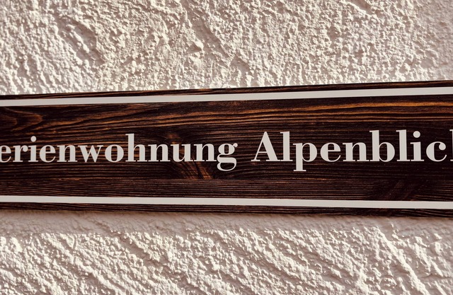 Alpenblick vacation apartment - feel good in the countryside