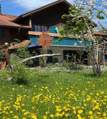 Alpenstyle Ferienwohnung mit Südbalkon in Geisteier's Hüs