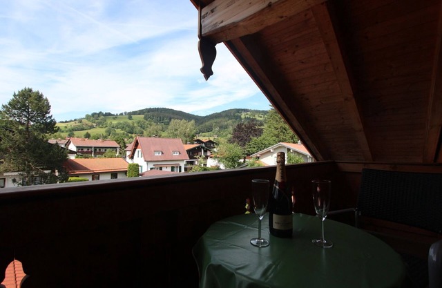 Alpine apartment with balcony great view