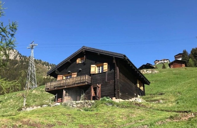 Alpine hut Riederalp Planier in the Aletsch Arena