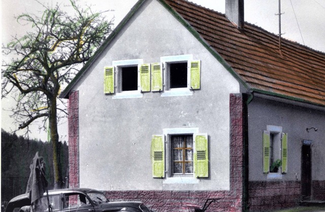 Altes Renoviertes Bauernhaus im Elsass Nähe Grenze im Wineckerthal