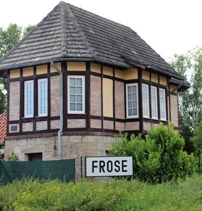 "Altes Stellwerk Frose" am Froser See