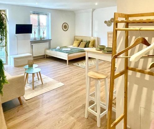 Altstadt INsel - workaction - free parking - Audi - Balkon - Aufzug