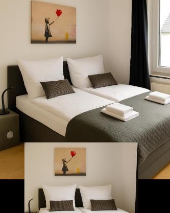 AMA Home AMALI - Modernes Apartment mit Balkon & Parkplatz - Perfekt für Business & Urlaub