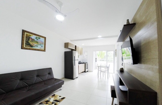 Amazing apartment at 350m from Perequê Açu.
