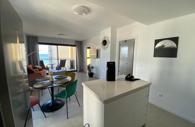 Amazing holiday let luxury apartment in Calpe with breathtaking sea views Ref 1226