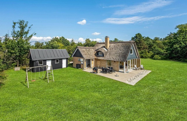 Amazing home in Knebel with kitchen