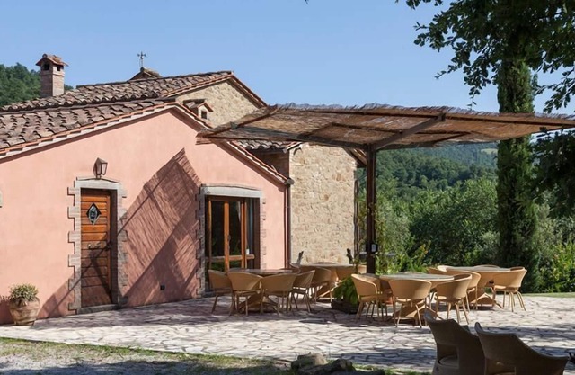 Amazing Villa Around Green Forest Of Trees