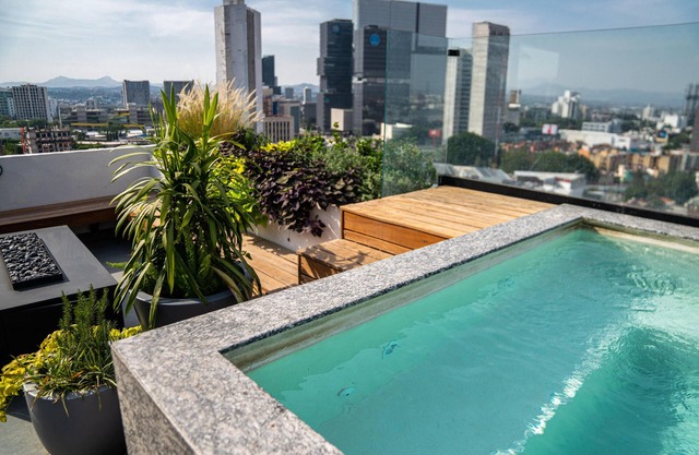 Americas Residence, Downtown, Financial zone, Jacuzzi, Rooftop, Best Wifi. GDLn