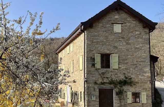 An ancient stone dwelling in the heart of the Apennines