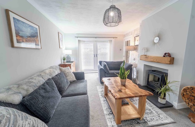 An entire holiday house with 2 spacious bedrooms and garden views to Ben Nevis.