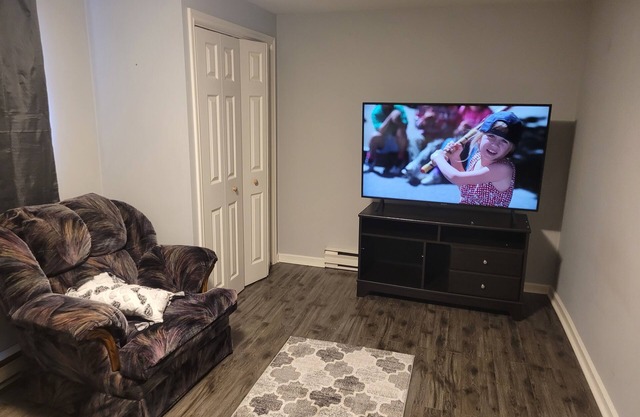 An entirely private one-bedroom apartment,