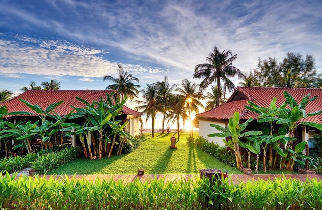 An exclusive and private boutique villa on the beach