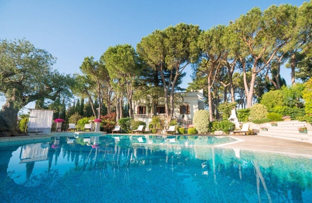 An exclusive historic villa with private pool