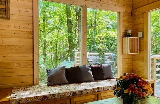 Anastasia’s Domain 3 Treehouse, Farm stay, off grid cabin in a beautiful forest!