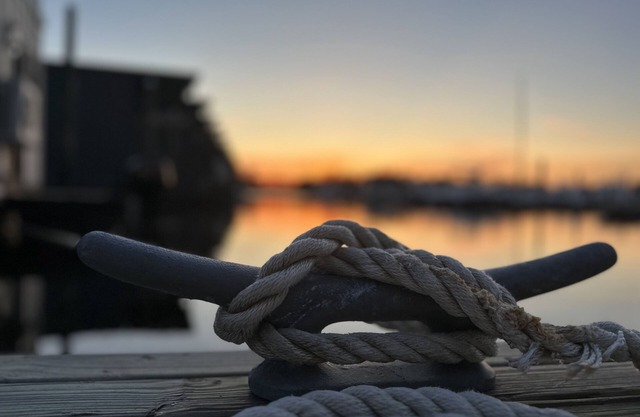 Anchored at The Cove - Downtown Wilmington, NC