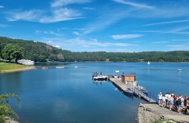 Andina Ahoi - Maisonette apartment in nautical style with a view of the Biggesee