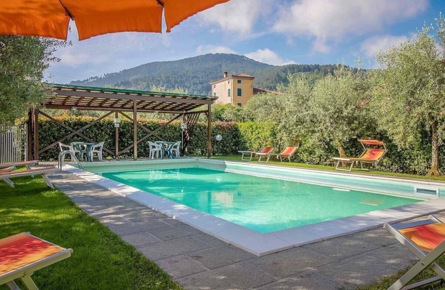 Anseneta, apartment with pool, A/C, free WiFi