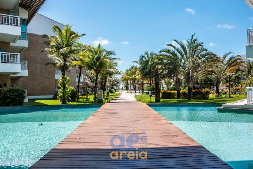 Apê na Areia 3Qtos para Famílias Grandes! Pertinho do Beach Park, acesso direto para a praia e Lazer Completo