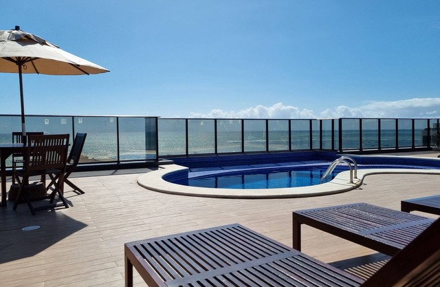 Apê Vista Mar, Piscina & Academia P811