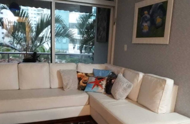 Ap comfortable and with a large balcony.