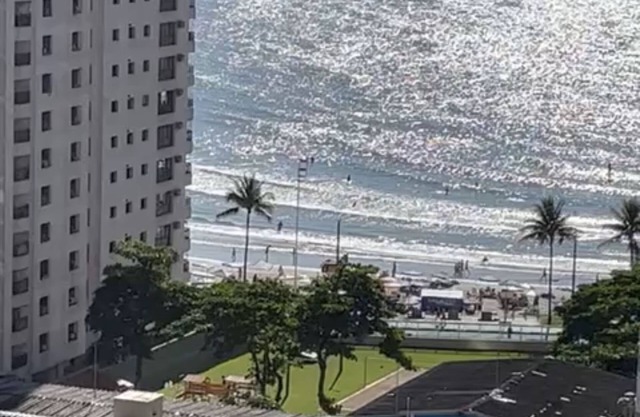 Apartamento com Vista mar de Todos Aposento. Espaçoso e Elegante