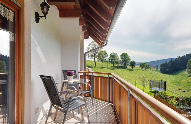 Apartment 'Ost' with Shared Terrace, Shared Garden and Balcony
