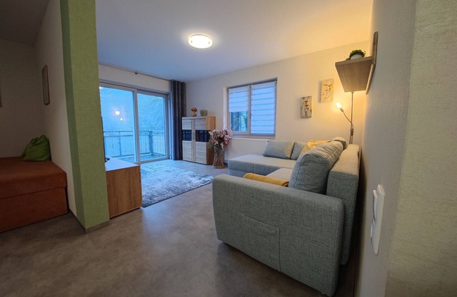 Apartment '1 Barrierefrei' with Shared Garden, Balcony and Wi-Fi