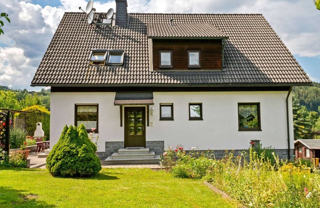 Apartment mit Gartenblick im Erzgebirge