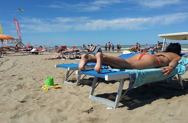 Apartament on the Beach with big Balcony in Rimini
