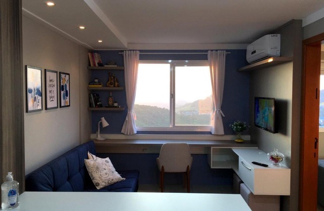 Apartamento aconchegante com vista para o vale dos vinhedos
