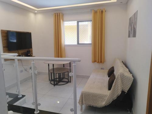Apartamento aconchegante perto da praia