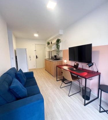 Apartamento Aconchegante 1 Dormitório a 250m do metrô - Liberdade, São Paulo
