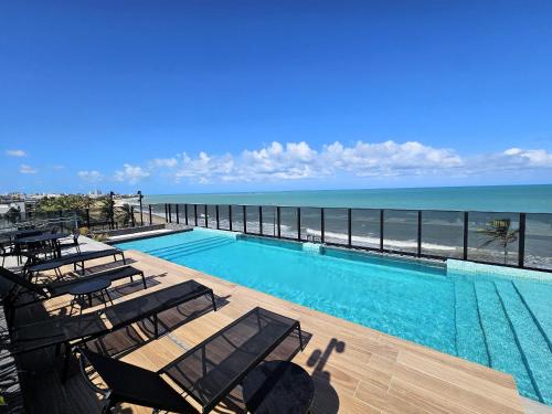 Apartamento Beira Mar Completo e Confortável