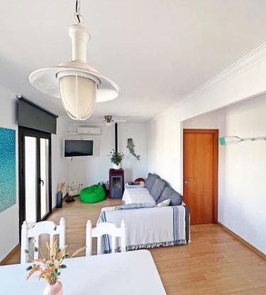 Apartamento con gran terraza en el centro