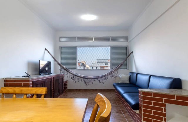 Apartamento em Praia Grande a passos do mar