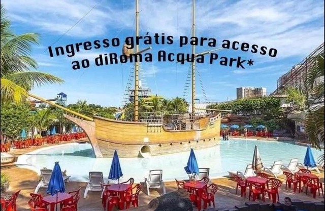 Apartamento Espetacular com acesso ao diRoma Acqua Park