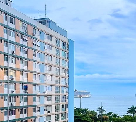 Apartamento Frente à praia