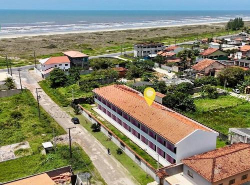 Apartamento Ilha Comprida à beira-mar térreo