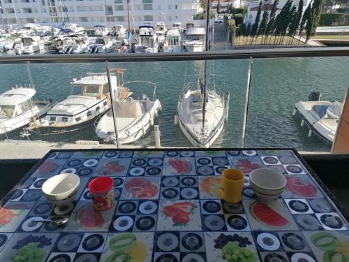 Apartamento luminoso en Santa Margarita con terraza y piscina, cerca de la playa de la Rubina - ES-258-79