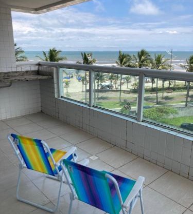 Apartamento praia grande frente do mar