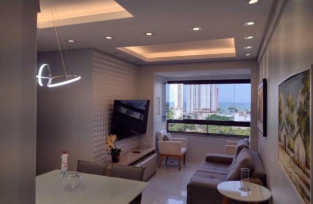 Apartamento Vista mar 3qts