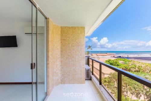 Apartamento Vista Mar 190m da Praia BSR0203