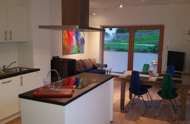 Apartment* studio, 1-2 persons, shower/WC, terrace, TV, 1 bedroom