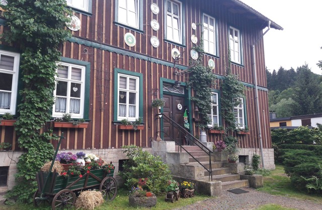 Apartment 1 in the old forester directly on the Bode, the Harz Witches