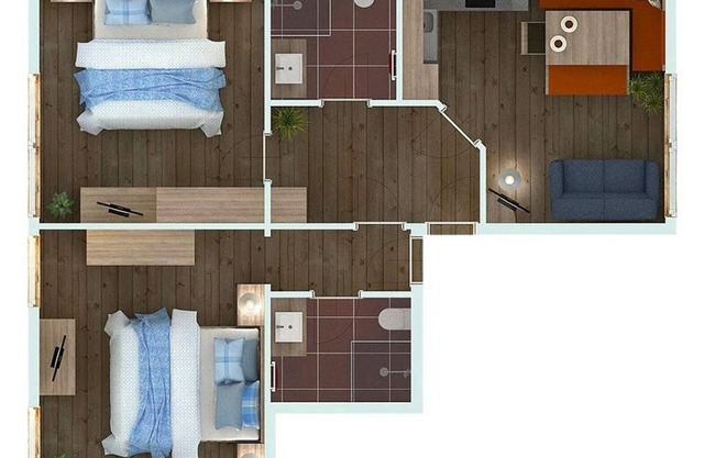 Apartment 2/2 bedrooms - Macheiner, Samer