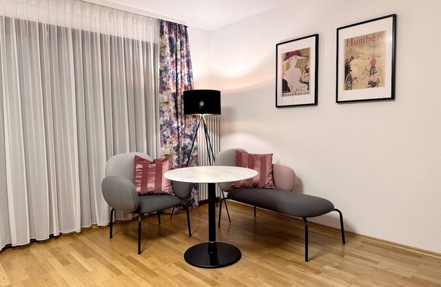 Apartment 2, 34 sqm 1st floor, combined living and sleeping area
