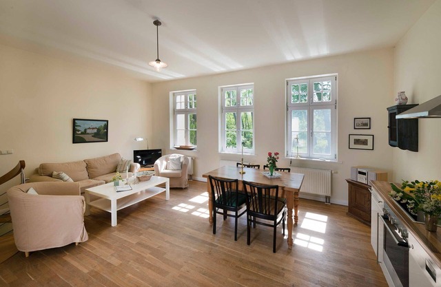 Apartment 2 for 4 persons at the water - Gut Grubnow Rügen