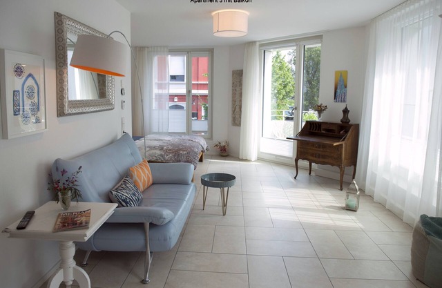 Apartment 3, 42qm, 1 Wohn-/Schlafzimmer, max. 2 Personen