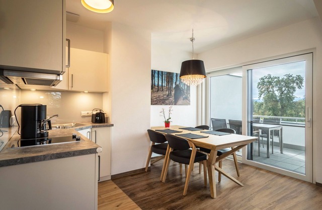 Apartment “3 am Biohof Eriskirch” close to Lake Constance with Balcony & Garden